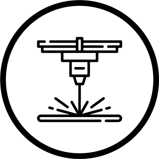 القص والحفر بالليزر